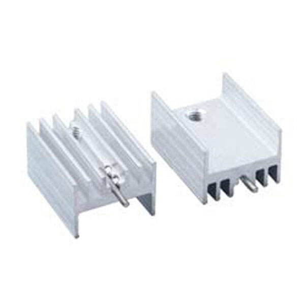 Радиатор алюминиевый 21*15*11MM radiator heatsink TO-220 (with pin) - № 2 Радиатор алюминиевый 21*15*11MM radiator heatsink TO-220 (with pin) - № 2