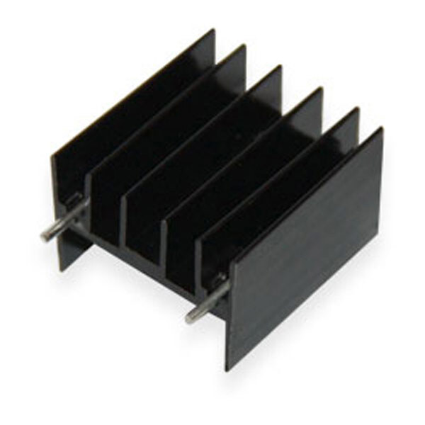 Радиатор алюминиевый 25*23*16MM D25 aluminum heat sink 2-pin - № 1 Радиатор алюминиевый 25*23*16MM D25 aluminum heat sink 2-pin - № 1