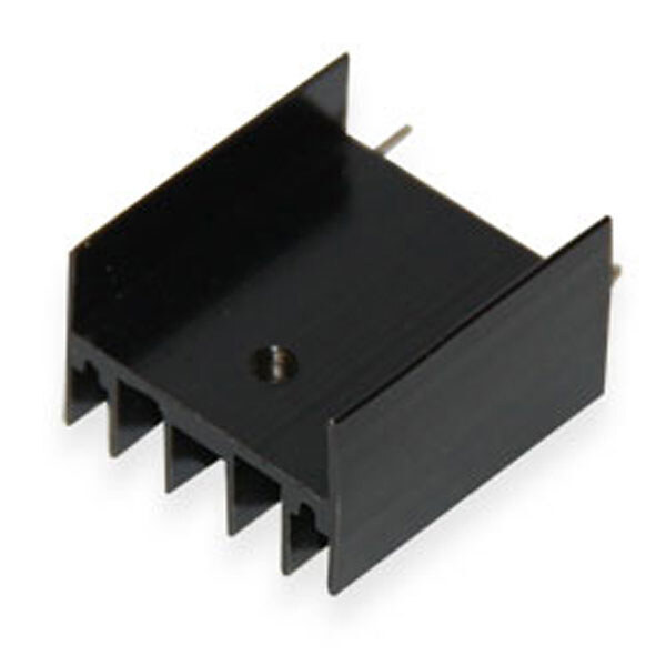 Радиатор алюминиевый 25*23*16MM D25 aluminum heat sink 2-pin - № 2 Радиатор алюминиевый 25*23*16MM D25 aluminum heat sink 2-pin - № 2