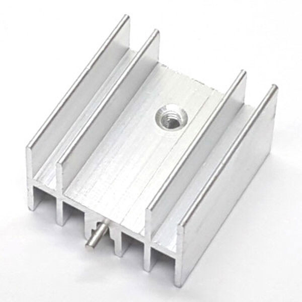 Радиатор алюминиевый 25*23*16MM TO-220 aluminum heat sink (with pin) - № 1 Радиатор алюминиевый 25*23*16MM TO-220 aluminum heat sink (with pin) - № 1