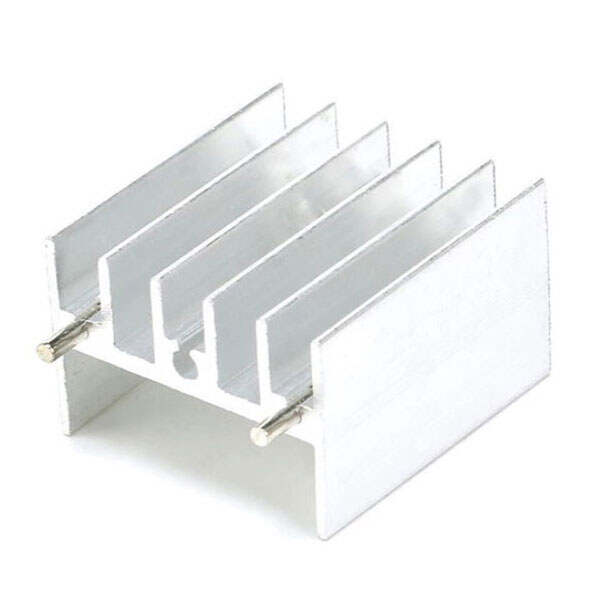 Радиатор алюминиевый 25*24*16MM aluminum heat sink 2-pin - № 1 Радиатор алюминиевый 25*24*16MM aluminum heat sink 2-pin - № 1