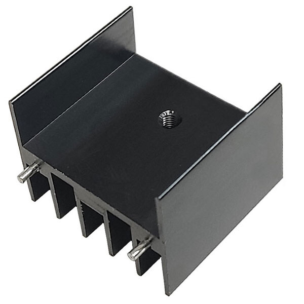 Радиатор алюминиевый 25*30*24MM Aluminum heat sink (with pin) - № 1 Радиатор алюминиевый 25*30*24MM Aluminum heat sink (with pin) - № 1
