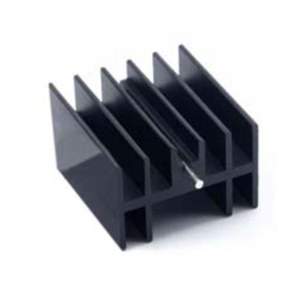 Радиатор алюминиевый 30*23*16MM TO-220 heat sink w/pin BLACK - № 1 Радиатор алюминиевый 30*23*16MM TO-220 heat sink w/pin BLACK - № 1