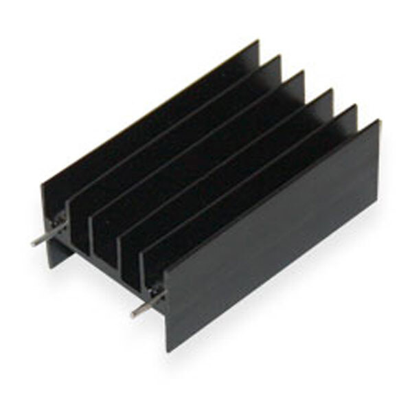 Радиатор алюминиевый 40*23*16MM D40 aluminum heat sink 2-pin - № 1 Радиатор алюминиевый 40*23*16MM D40 aluminum heat sink 2-pin - № 1