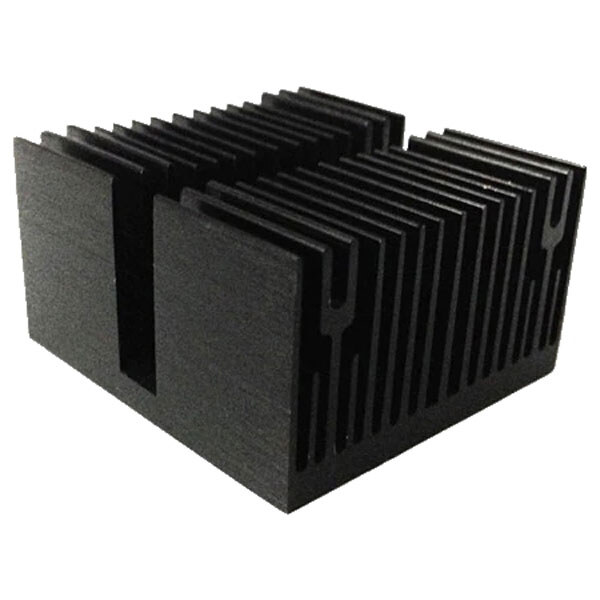 Радиатор алюминиевый 53*31*53MM aluminum heat sink BLACK - № 1 Радиатор алюминиевый 53*31*53MM aluminum heat sink BLACK - № 1