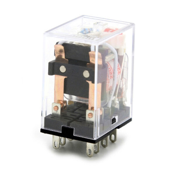 Реле HH52P-220VAC 5A 2C Coil 220VAC-LED - № 1 Реле HH52P-220VAC 5A 2C Coil 220VAC-LED - № 1