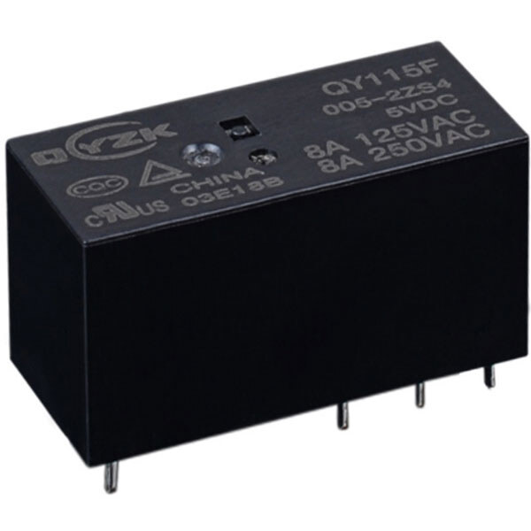 Реле QY115F-3-024DC-2ZS 8A 2C coil 24VDC - № 1 Реле QY115F-3-024DC-2ZS 8A 2C coil 24VDC - № 1
