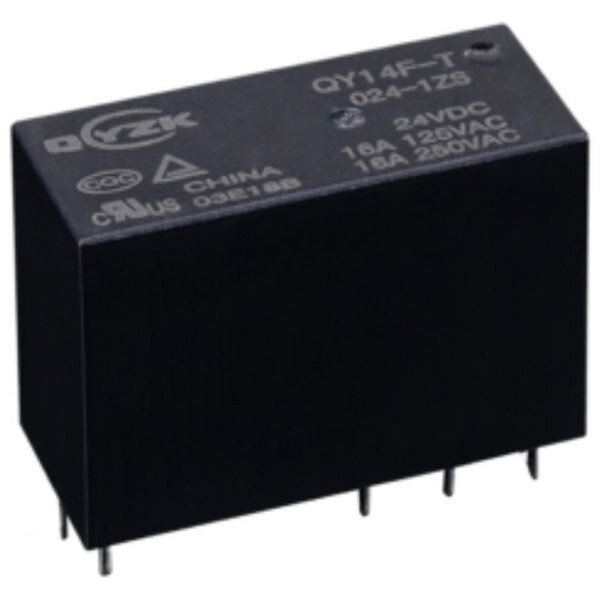 Реле QY14F-2-012DC-ZS 16A 1C coil 12VDC - № 1 Реле QY14F-2-012DC-ZS 16A 1C coil 12VDC - № 1