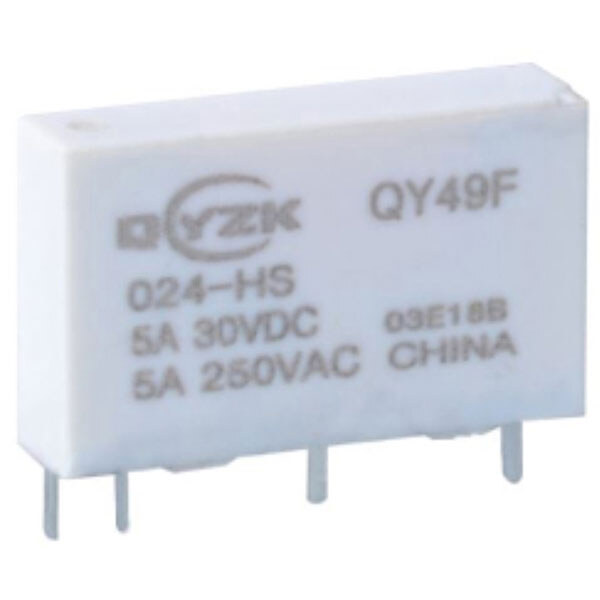 Реле QY49F-005DC-HS2 5A 1A coil 5VDC - № 1 Реле QY49F-005DC-HS2 5A 1A coil 5VDC - № 1