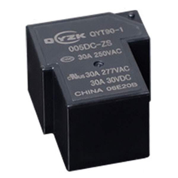 Реле QYT90-1-012DC-ZS 30A 1C coil 12VDC - № 1 Реле QYT90-1-012DC-ZS 30A 1C coil 12VDC - № 1
