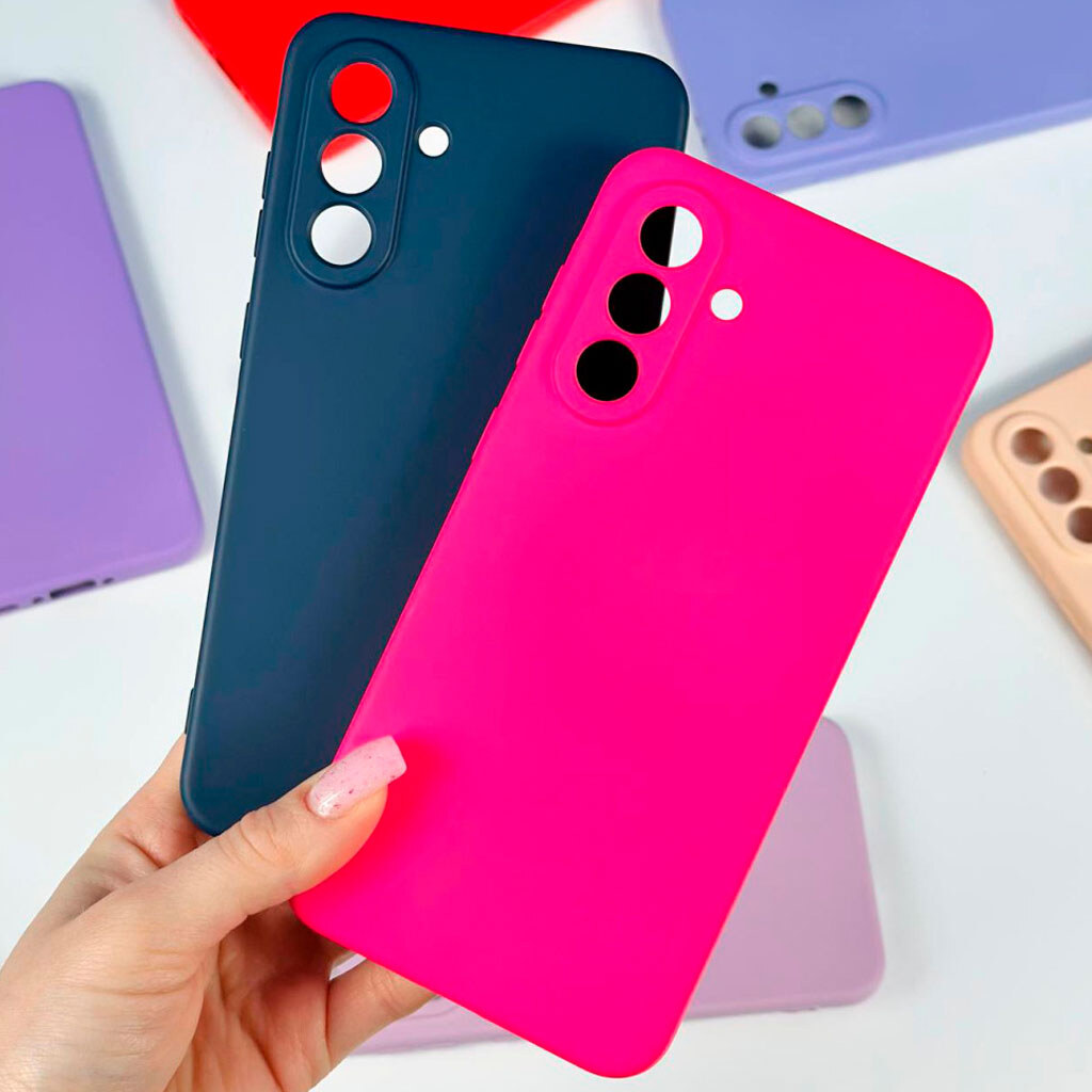 Чехол (накладка) Samsung A556 Galaxy A55 5G, Original Soft Case, Лавандовый - № 5 Чехол (накладка) Samsung A556 Galaxy A55 5G, Original Soft Case, Лавандовый - № 5