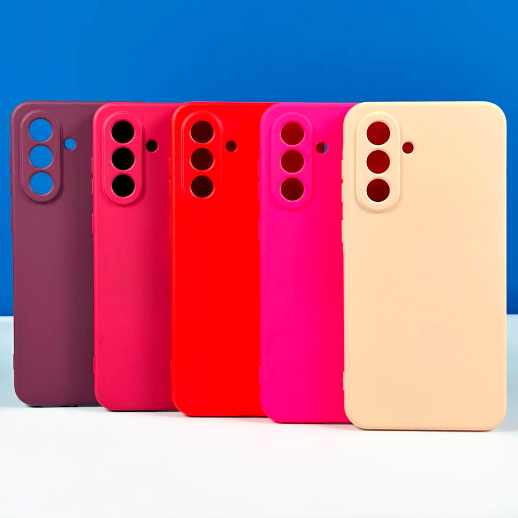 Чехол (накладка) Xiaomi Poco M6 Pro / Redmi Note 13 Pro / Redmi Note 14S, Original Soft Case, Raspberry, Красный - № 3 Чехол (накладка) Xiaomi Poco M6 Pro / Redmi Note 13 Pro / Redmi Note 14S, Original Soft Case, Raspberry, Красный - № 3