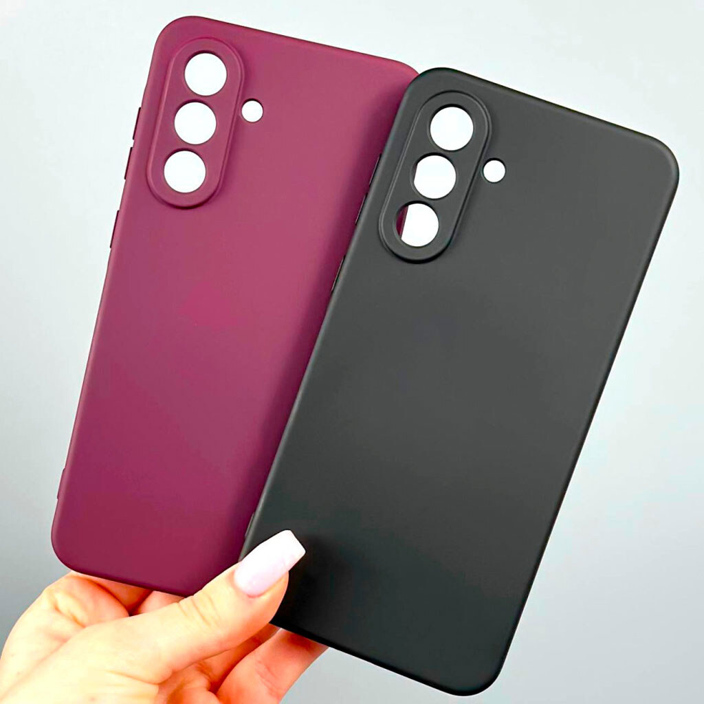 Чехол (накладка) Samsung Galaxy S24 / Galaxy S25, Original Soft Case, Синий - № 6 Чехол (накладка) Samsung Galaxy S24 / Galaxy S25, Original Soft Case, Синий - № 6