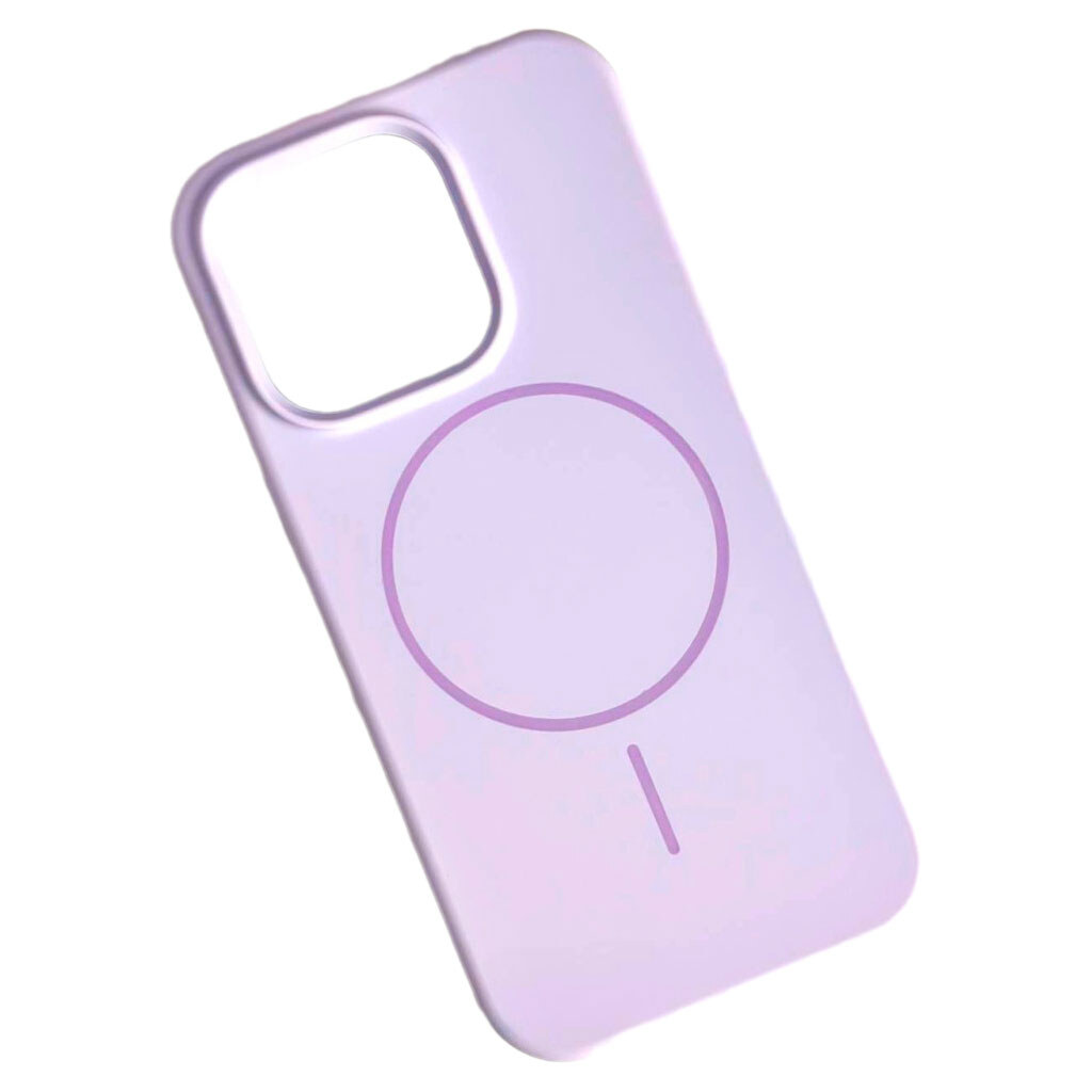 Чехол (накладка) Apple iPhone 13 Pro Max, Air Beats, MagSafe, Лиловый - № 1 Чехол (накладка) Apple iPhone 13 Pro Max, Air Beats, MagSafe, Лиловый - № 1