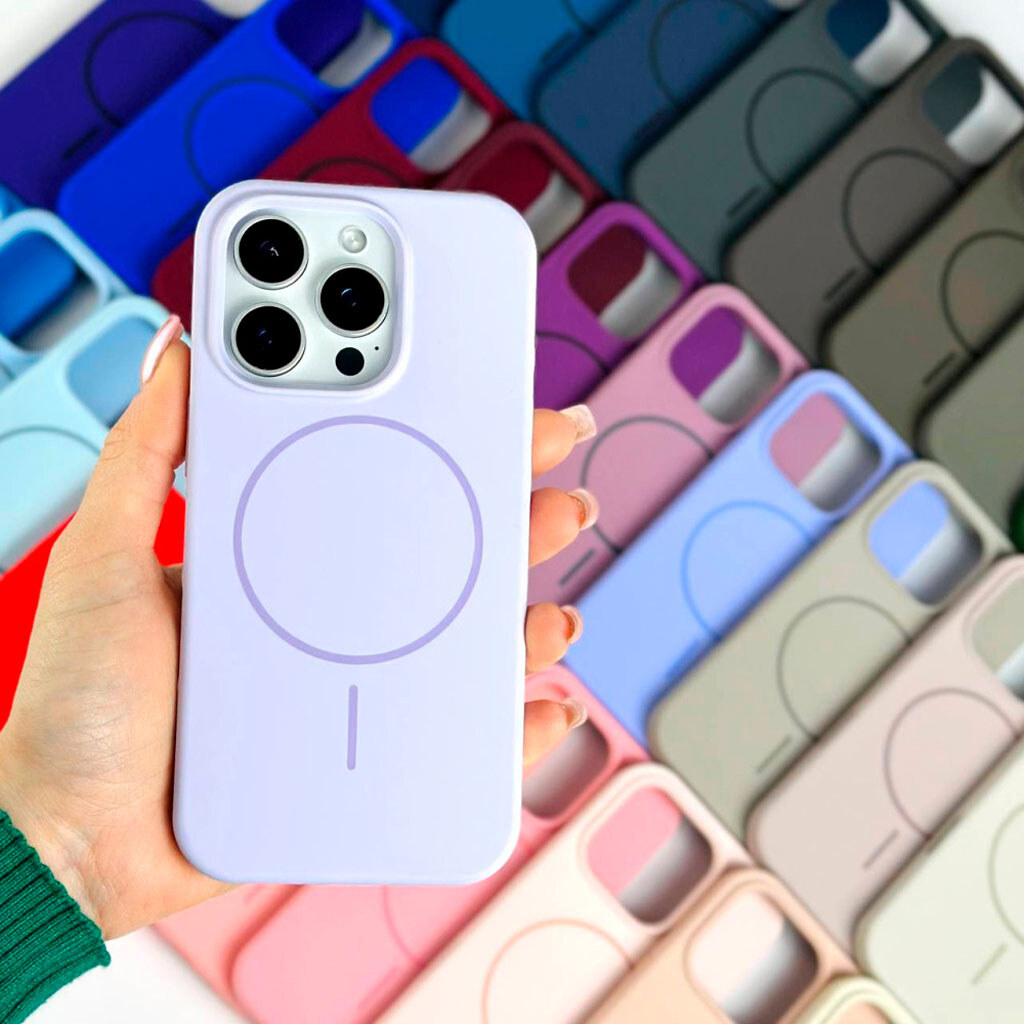 Чехол (накладка) Apple iPhone 15 Pro Max, Air Beats, MagSafe, Sky Blue, Голубой - № 5 Чехол (накладка) Apple iPhone 15 Pro Max, Air Beats, MagSafe, Sky Blue, Голубой - № 5