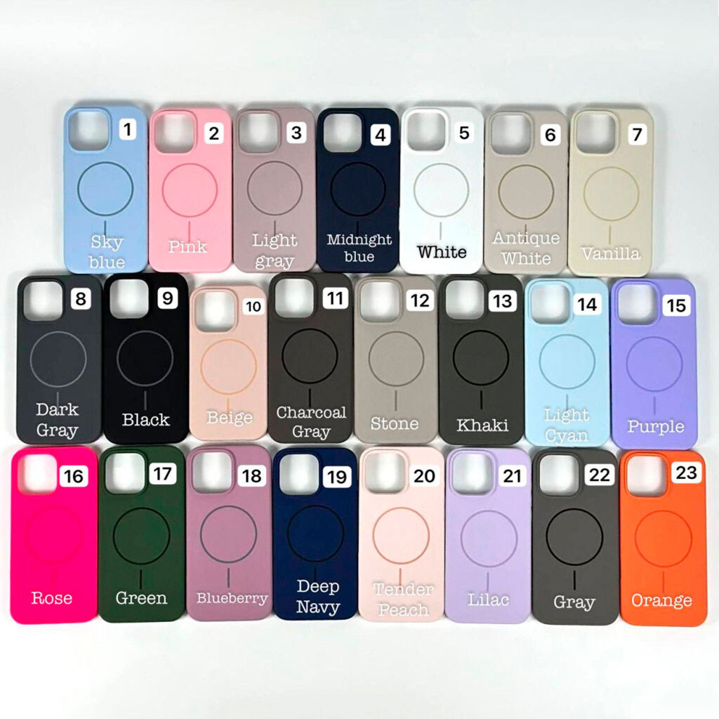 Чехол (накладка) Apple iPhone 15 Pro Max, Air Beats, MagSafe, Sky Blue, Голубой - № 8 Чехол (накладка) Apple iPhone 15 Pro Max, Air Beats, MagSafe, Sky Blue, Голубой - № 8