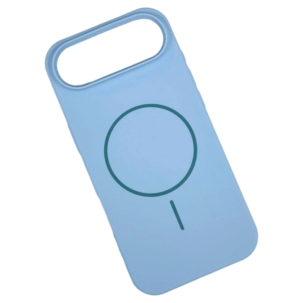 Чехол (накладка) Apple iPhone 17 Air, Air Beats, MagSafe, Sky Blue, Голубой - № 1 Чехол (накладка) Apple iPhone 17 Air, Air Beats, MagSafe, Sky Blue, Голубой - № 1