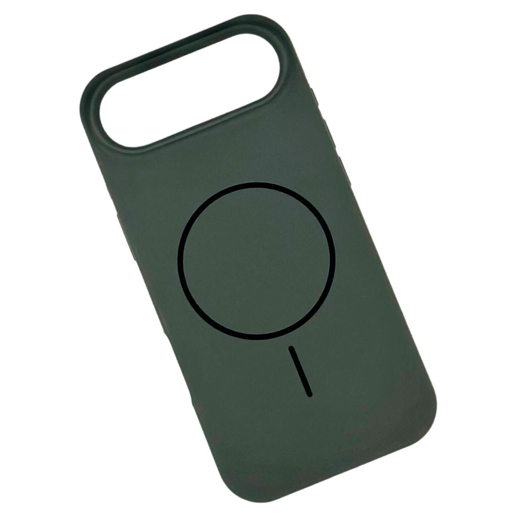 Чехол (накладка) Apple iPhone 17 Air, Air Beats, MagSafe, Khaki, Зеленый - № 1 Чехол (накладка) Apple iPhone 17 Air, Air Beats, MagSafe, Khaki, Зеленый - № 1