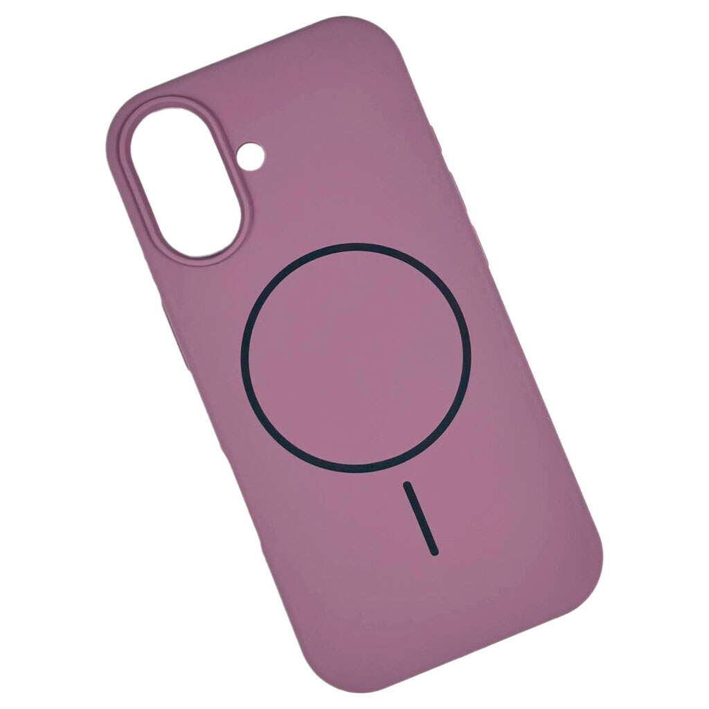 Чехол (накладка) Apple iPhone 17, Air Beats, MagSafe, Blueberry, Фиолетовый - № 1 Чехол (накладка) Apple iPhone 17, Air Beats, MagSafe, Blueberry, Фиолетовый - № 1