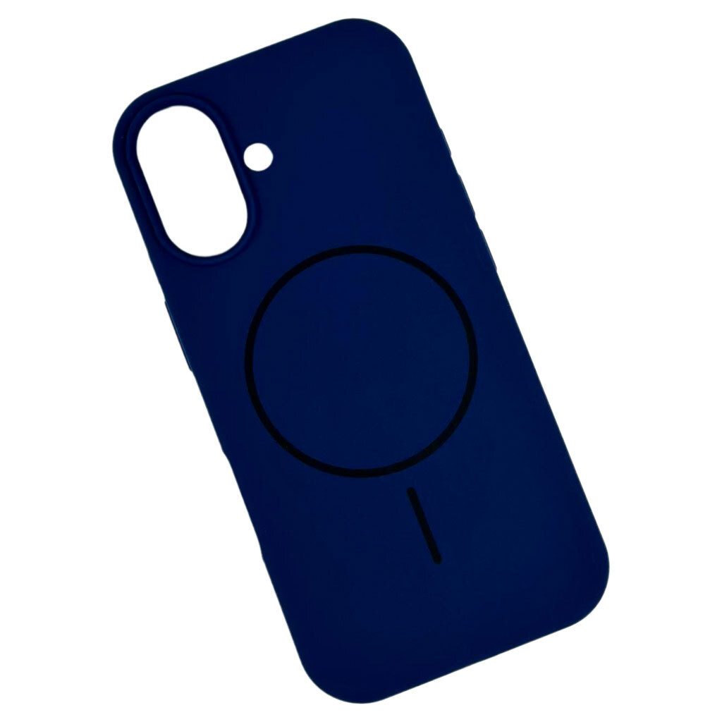 Чехол (накладка) Apple iPhone 17, Air Beats, MagSafe, Deep Navy, Синий - № 1 Чехол (накладка) Apple iPhone 17, Air Beats, MagSafe, Deep Navy, Синий - № 1