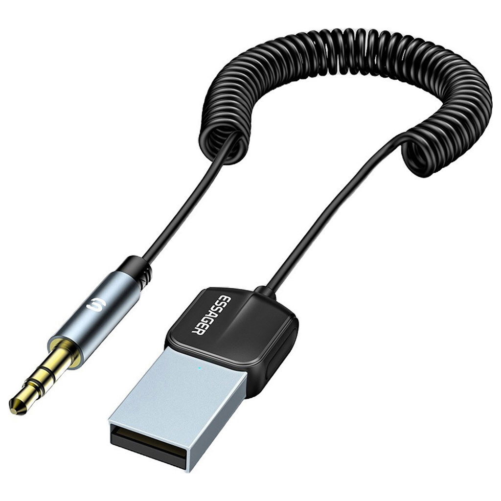 Bluetooth-трансмиттер Essager Lingfeng EBT-LF01-P, Серый - № 2 Bluetooth-трансмиттер Essager Lingfeng EBT-LF01-P, Серый - № 2