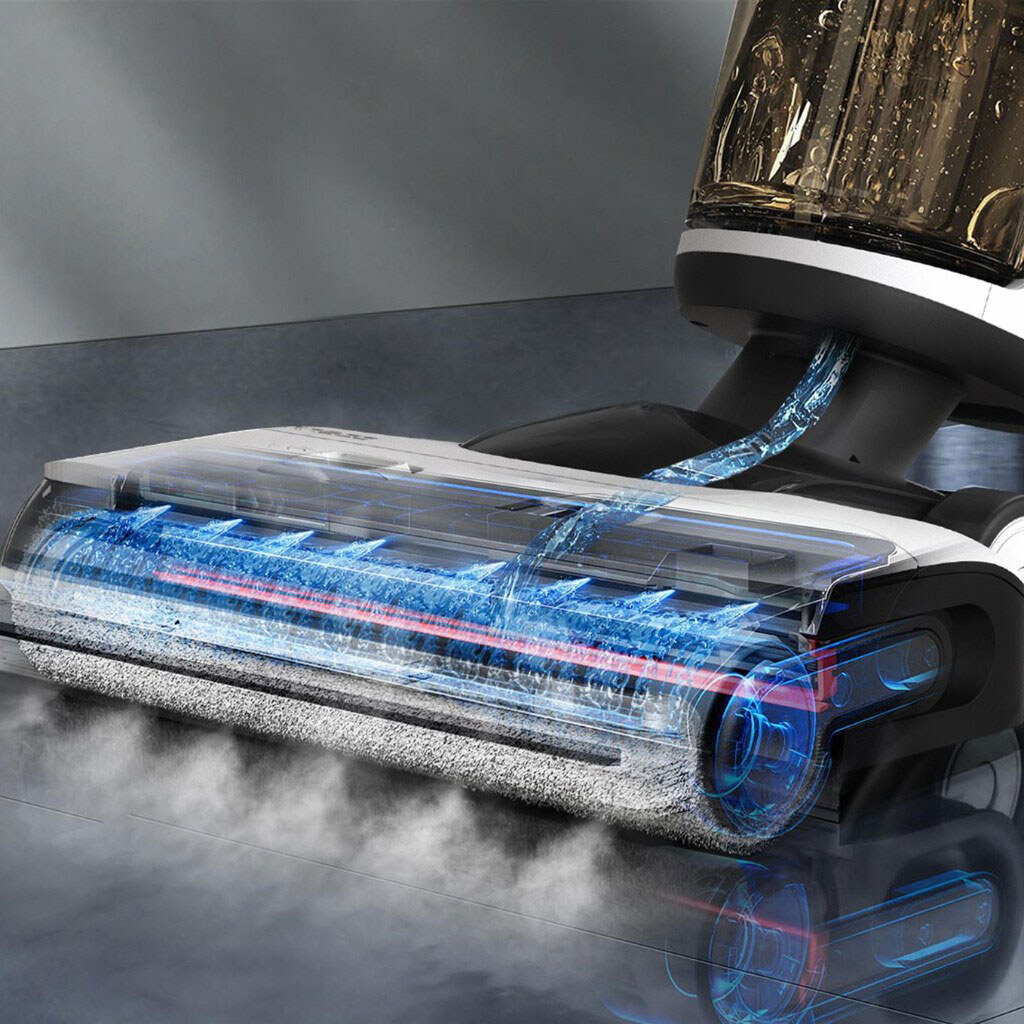 Аккумуляторный моющий пылесос Tineco Floor One S7 Steam Plus, Черный - № 11 Аккумуляторный моющий пылесос Tineco Floor One S7 Steam Plus, Черный - № 11