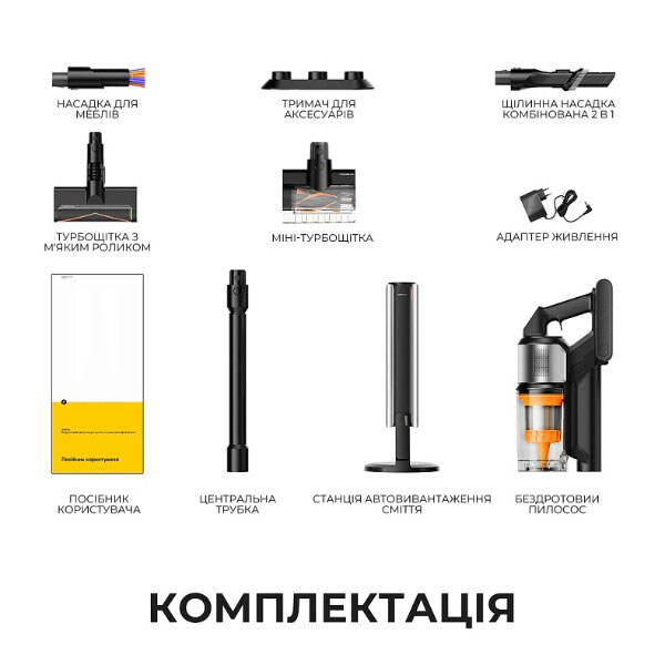 Аккумуляторный пылесос Deerma Z50 Combo, Черный - № 2 Аккумуляторный пылесос Deerma Z50 Combo, Черный - № 2