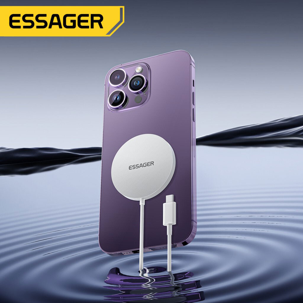 Беспроводное ЗУ Essager Wind EWXCX-CF02-Z, Белый - № 5 Беспроводное ЗУ Essager Wind EWXCX-CF02-Z, Белый - № 5