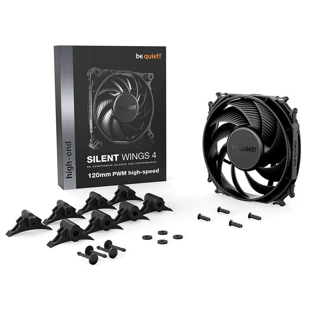 Вентилятор be quiet! Silent Wings 4 BL094, Черный - № 4 Вентилятор be quiet! Silent Wings 4 BL094, Черный - № 4