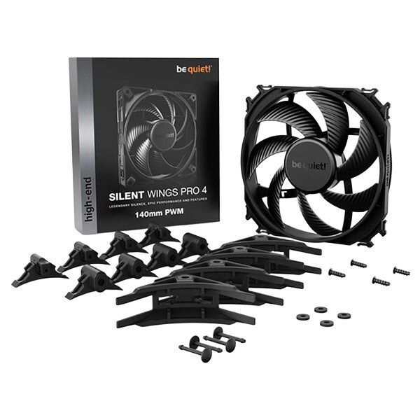 Вентилятор be quiet! Silent Wings Pro 4 BL099, Черный - № 5 Вентилятор be quiet! Silent Wings Pro 4 BL099, Черный - № 5