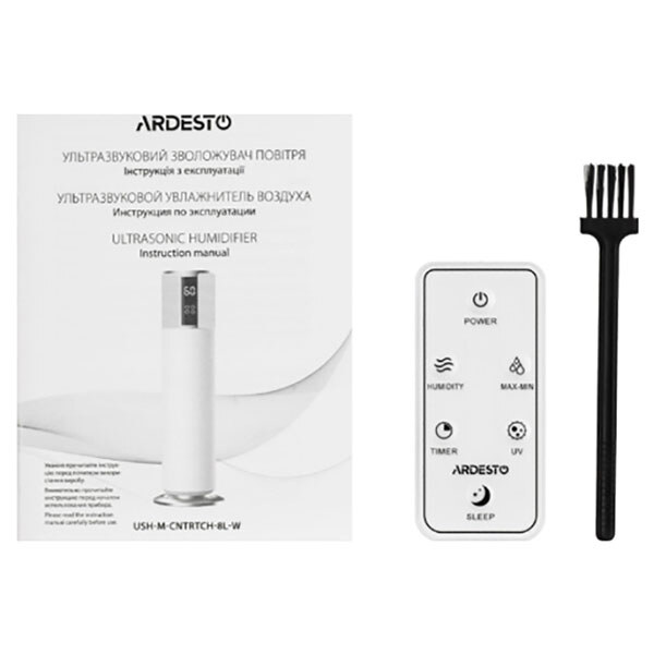 Увлажнитель воздуха Ardesto USH-M-CNTRTCH-8L-W, Белый - № 8 Увлажнитель воздуха Ardesto USH-M-CNTRTCH-8L-W, Белый - № 8