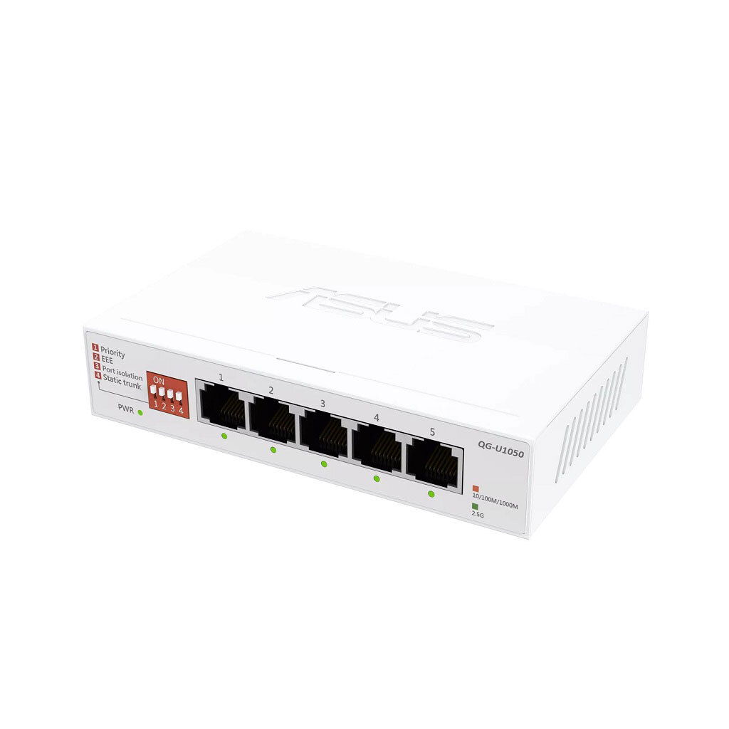 Коммутатор Asus QG-U1050, Белый - № 1 Коммутатор Asus QG-U1050, Белый - № 1
