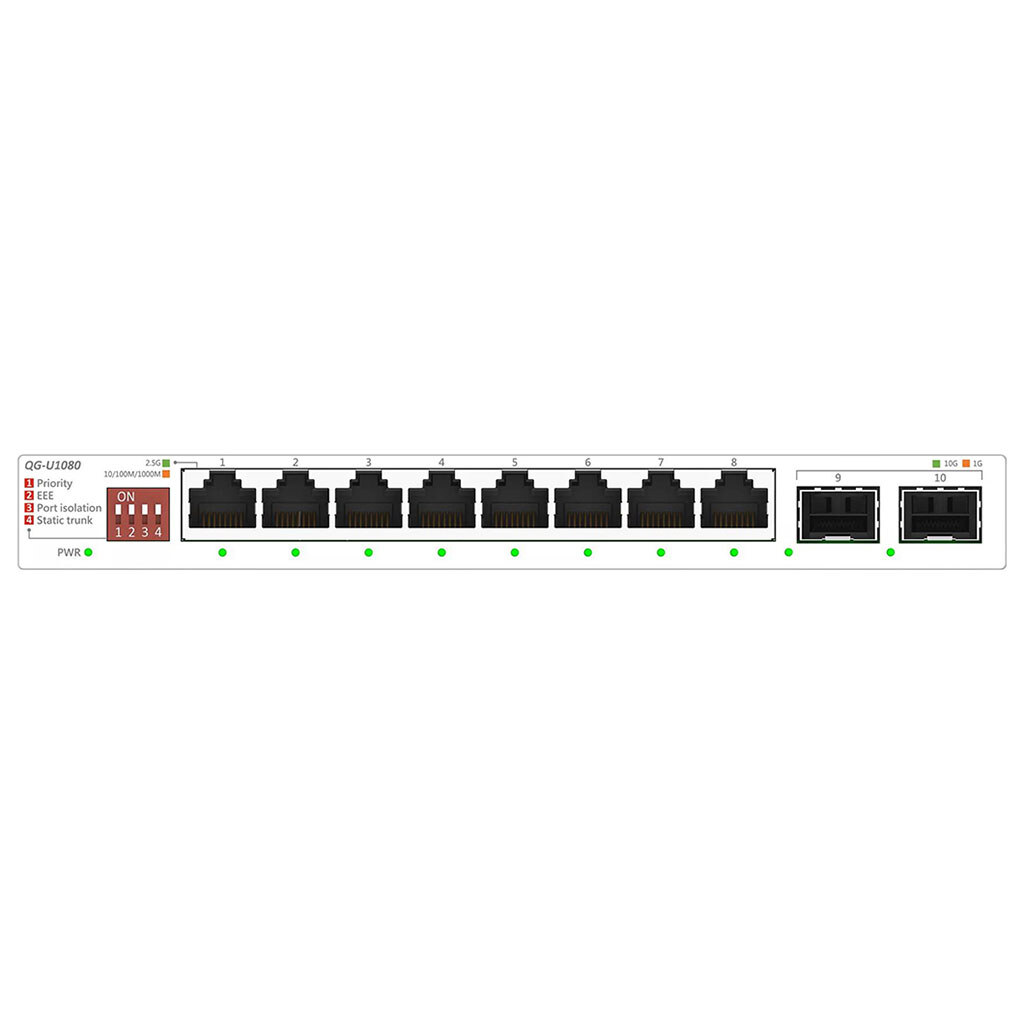 Коммутатор Asus QG-U1080, Белый - № 3 Коммутатор Asus QG-U1080, Белый - № 3