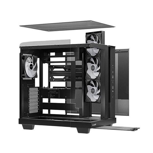 Корпус be quiet! Light Base 500 LX, Черный - № 7 Корпус be quiet! Light Base 500 LX, Черный - № 7