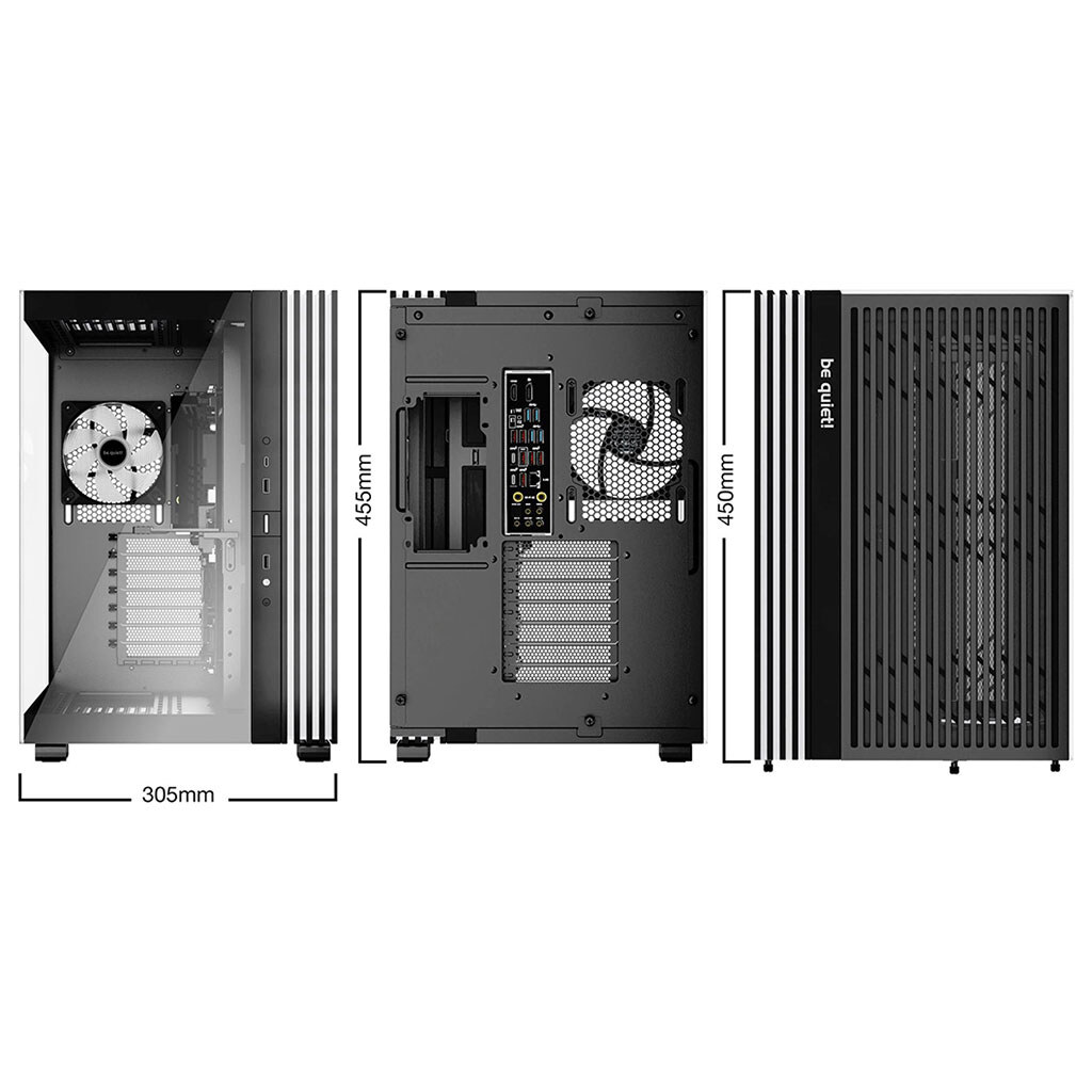 Корпус be quiet! Light Base 600 LX, Чорний - № 3 Корпус be quiet! Light Base 600 LX, Чорний - № 3