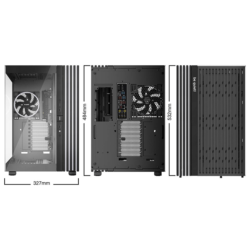 Корпус be quiet! Light Base 900 FX, Черный - № 2 Корпус be quiet! Light Base 900 FX, Черный - № 2