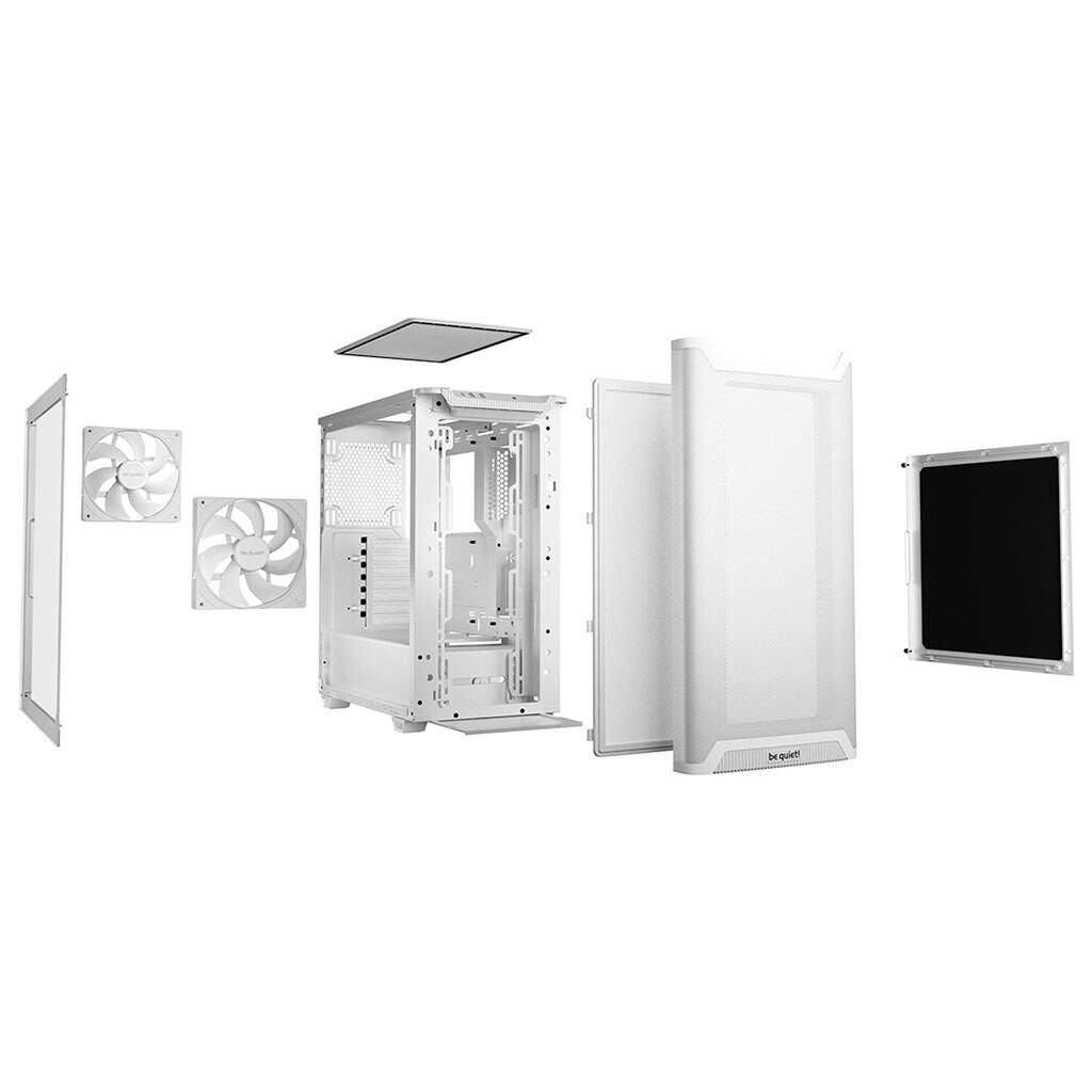 Корпус be quiet! Pure Base 501 Airflow Window, Белый - № 6 Корпус be quiet! Pure Base 501 Airflow Window, Белый - № 6