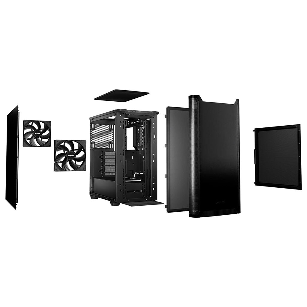 Корпус be quiet! Pure Base 501, Черный - № 5 Корпус be quiet! Pure Base 501, Черный - № 5