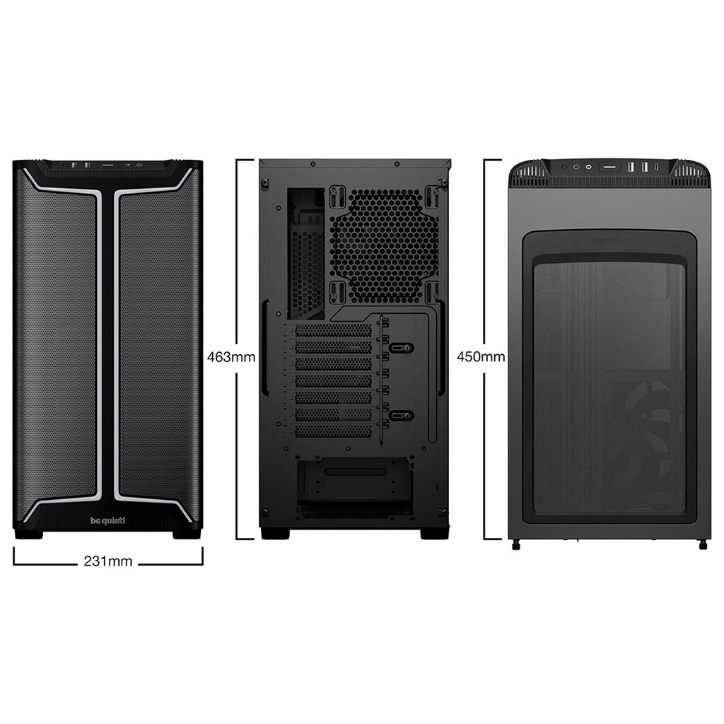 Корпус be quiet! Pure Base 501 DX, Черный - № 4 Корпус be quiet! Pure Base 501 DX, Черный - № 4