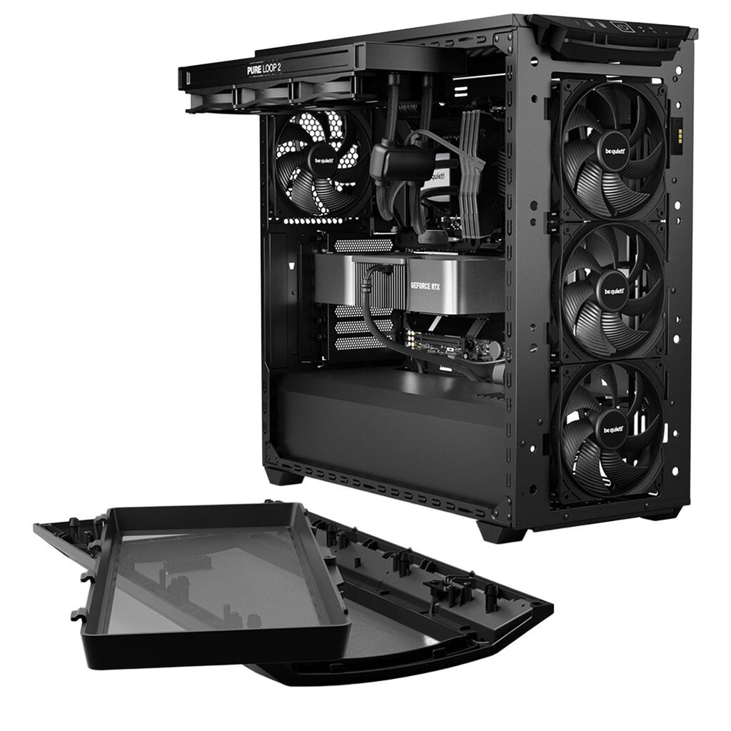 Корпус be quiet! Shadow Base 800, Черный - № 8 Корпус be quiet! Shadow Base 800, Черный - № 8