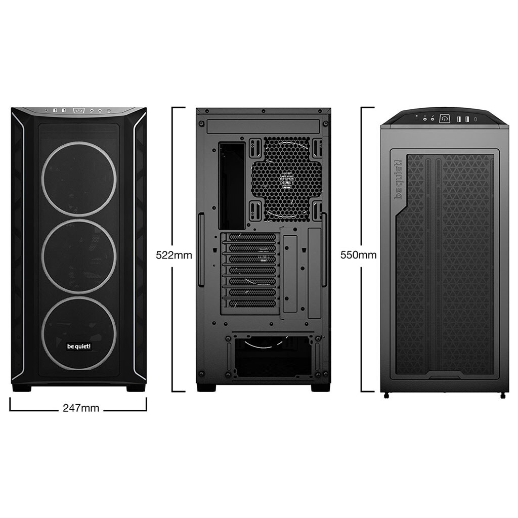 Корпус be quiet! Shadow Base 800 FX, Черный - № 4 Корпус be quiet! Shadow Base 800 FX, Черный - № 4