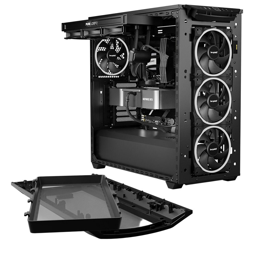 Корпус be quiet! Shadow Base 800 FX, Черный - № 9 Корпус be quiet! Shadow Base 800 FX, Черный - № 9