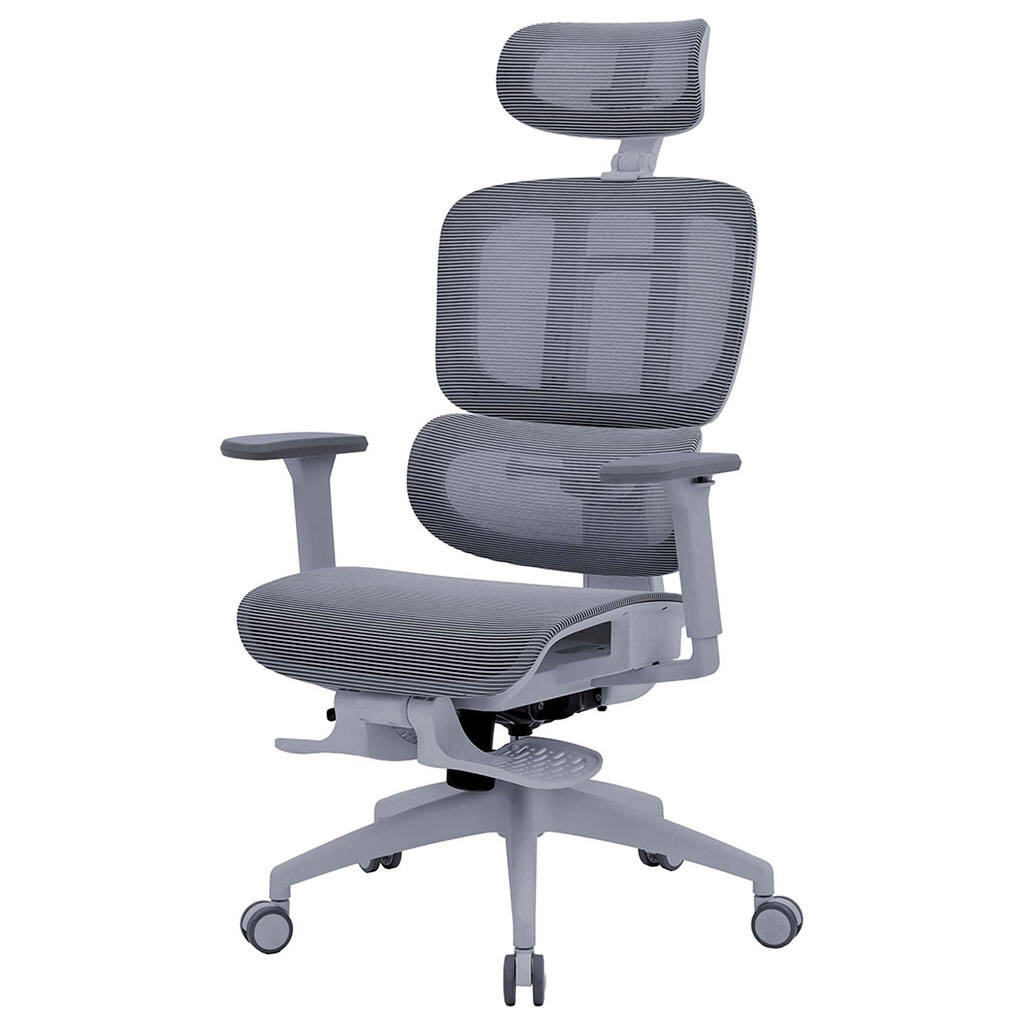 Кресло офисное Officepro Skyline Footrest, Серый - № 2 Кресло офисное Officepro Skyline Footrest, Серый - № 2