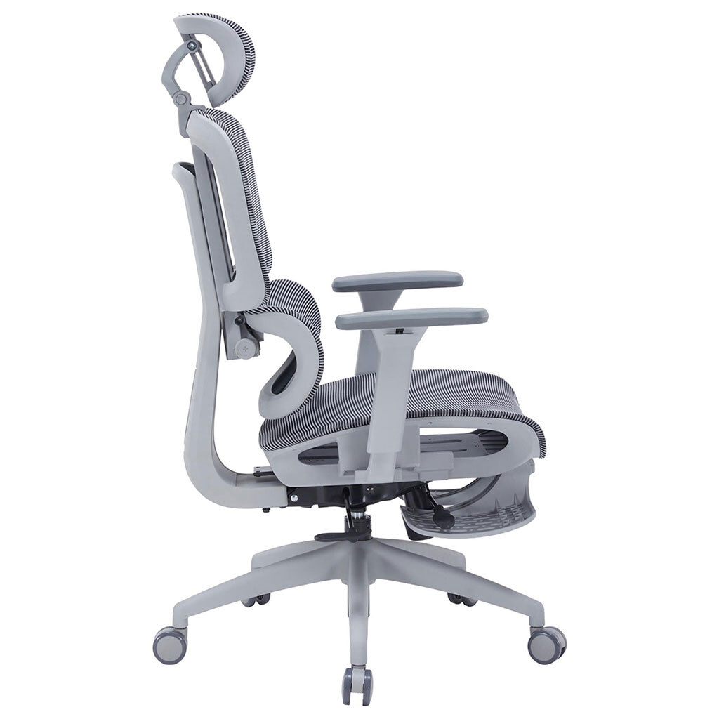 Кресло офисное Officepro Skyline Footrest, Серый - № 4 Кресло офисное Officepro Skyline Footrest, Серый - № 4
