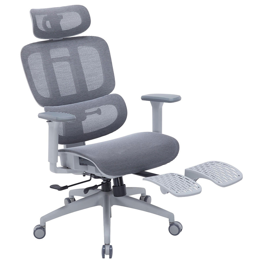 Кресло офисное Officepro Skyline Footrest, Серый - № 7 Кресло офисное Officepro Skyline Footrest, Серый - № 7