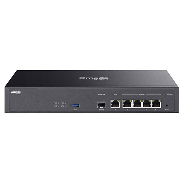 Маршрутизатор TP-Link Omada ER7406, Черный - № 1 Маршрутизатор TP-Link Omada ER7406, Черный - № 1