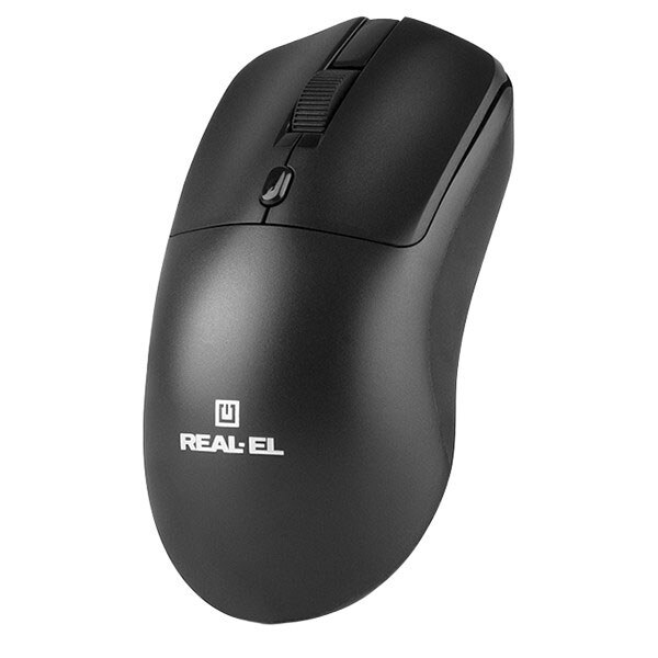 Мышь бездротова REAL-EL RM-307W, Черный - № 7 Мышь бездротова REAL-EL RM-307W, Черный - № 7