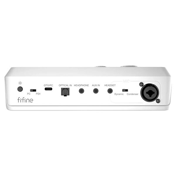 Микшерный пульт Fifine SC8W, Белый - № 4 Микшерный пульт Fifine SC8W, Белый - № 4