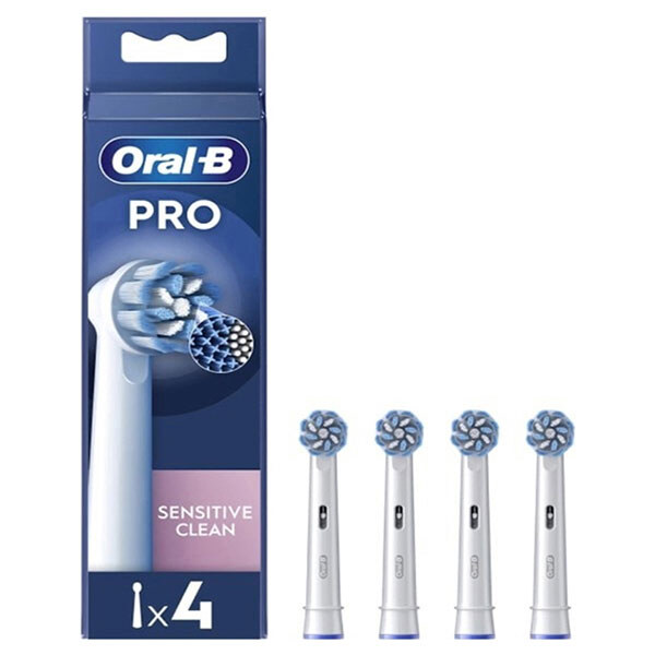 Насадка для зубной щетки Braun Oral-B Pro Sensitive Clean EB60X, Белый - № 2 Насадка для зубной щетки Braun Oral-B Pro Sensitive Clean EB60X, Белый - № 2