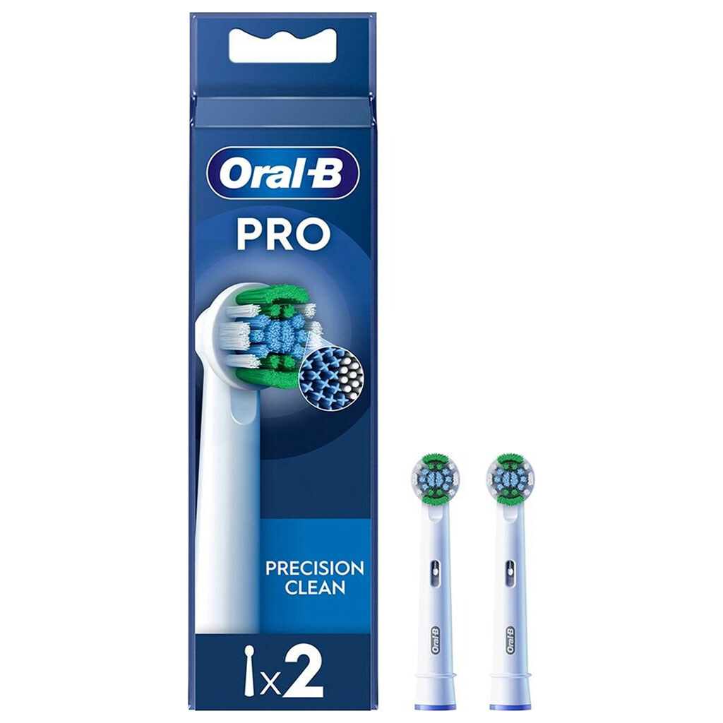Насадка для зубной щетки Braun Oral-B Pro Precision Clean EB20RX Clean Maximiser, Белый - № 2 Насадка для зубной щетки Braun Oral-B Pro Precision Clean EB20RX Clean Maximiser, Белый - № 2
